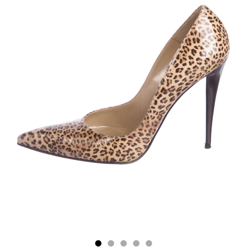 Stuart weitzman leopard pumpso